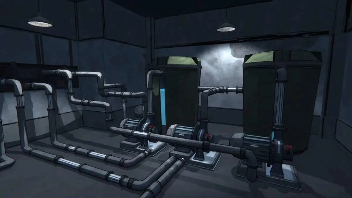 Data centre plant room