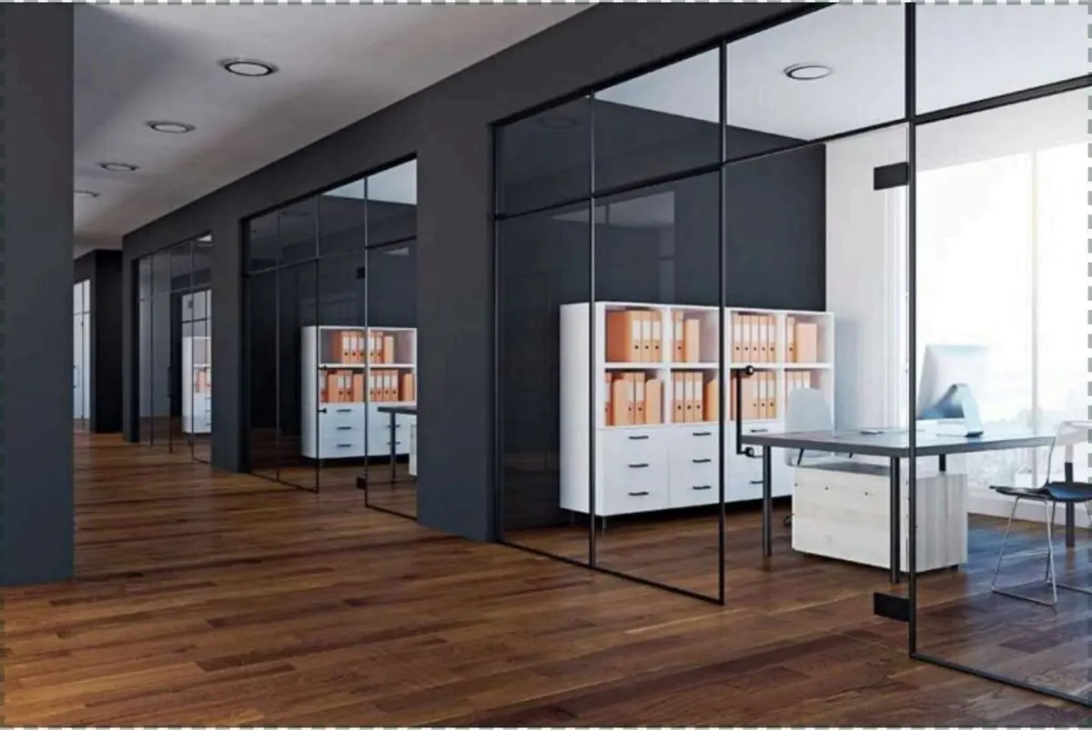Glass partition office fit-out