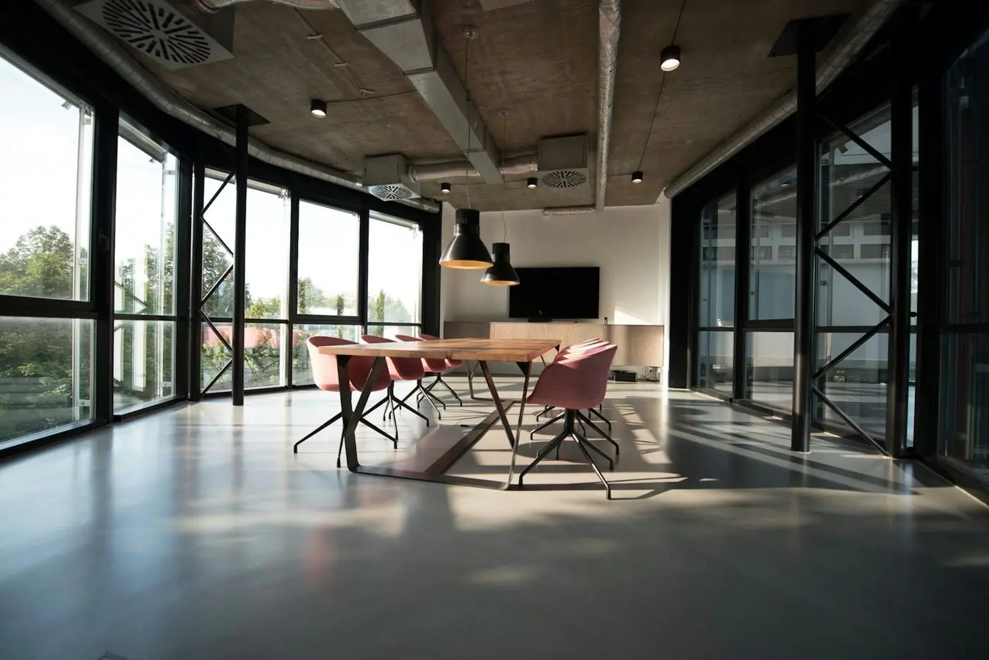 Corporate campus workplace